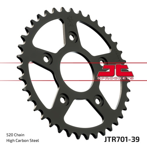 Rear sprocket tooth - rear, 39