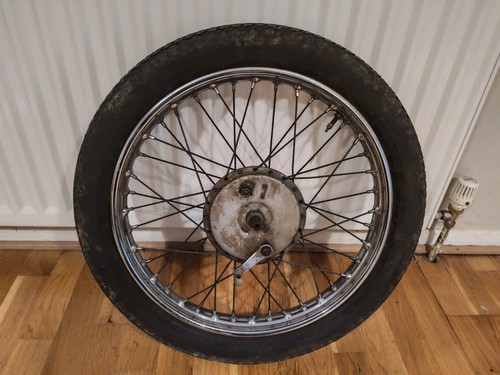 Bsa bantam front wheel - front, d7