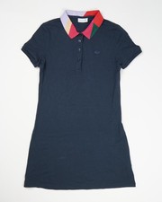 Lacoste Women's Classic Fit Dress Polo Shirt 40 Navy