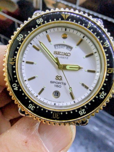 Seiko sports 150 quartz - sports, sq