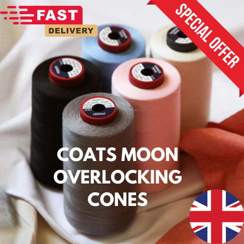 Coats moon overlocking thread - moon,
