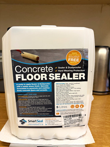 Smartseal concrete sealer - concrete,
