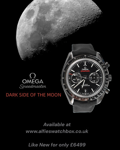 Omega speedmaster dark side - dark, of