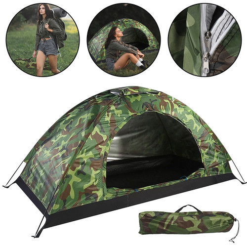 Camping tent camouflage - camouflage,