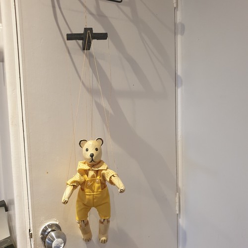 Marionette string puppet with - ,