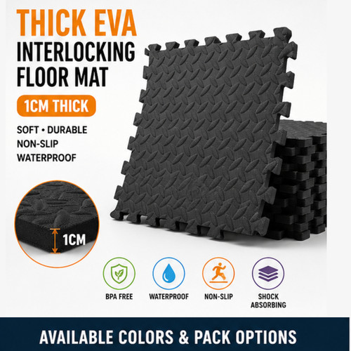 Thick heavy duty gym - gym, flooring