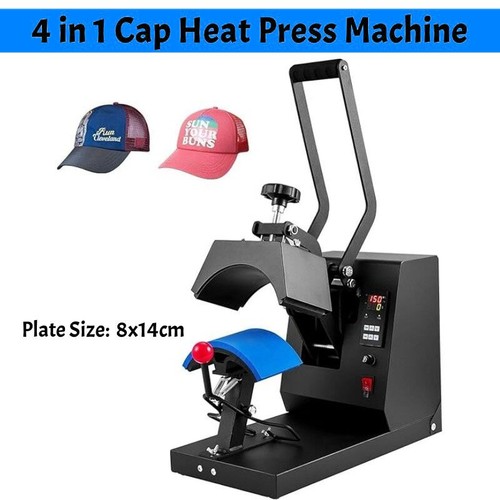 Cap heat press machine 8x14cm - cap,