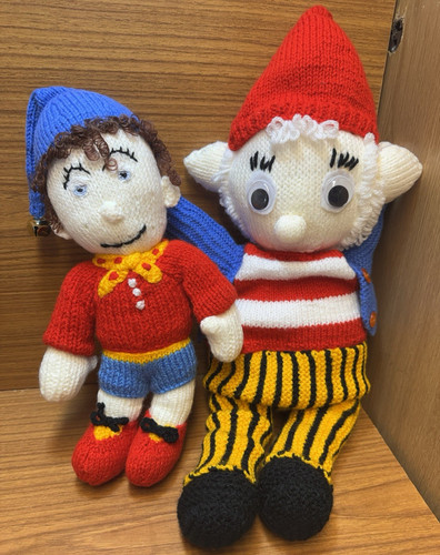 Vintage noddy big ears - noddy, knitted