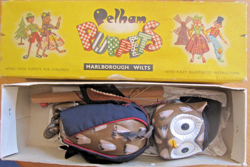 Pelham puppets owl boxed - owl,