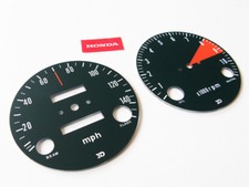 1970-1971 Honda cb750 k1 Speedometer Tachometer Gauge Face Plate (MPH) tach dial