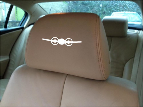 Saab bullnose logo car seat - ,