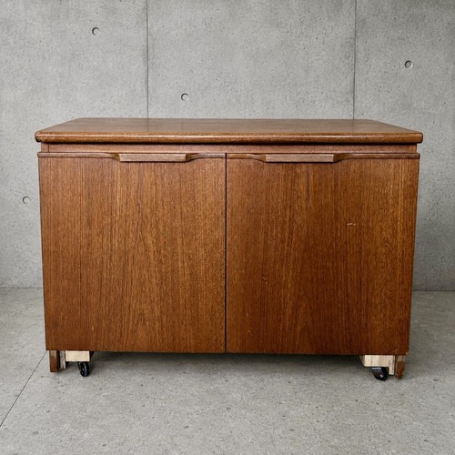 Mid century teak two - teak, door