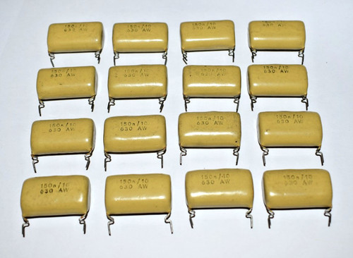 Pieces mustard capacitor - 16,