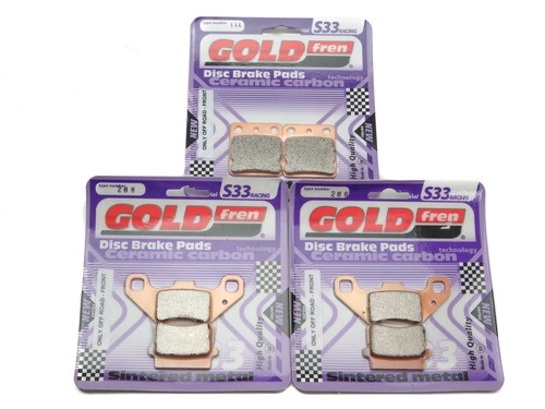 Goldfren s33 brake pads - brake,