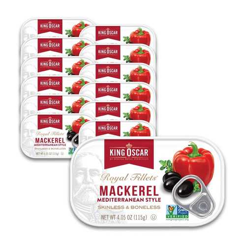 King oscar mackerel - mackerel, olive