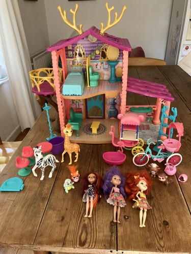 Enchantimal doll house play - house,