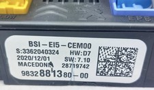 VAUXHALL CITROEN PEUGEOT RESET BSi 9832881380-00 hw d7 sw 7.10