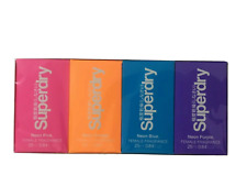 Superdry Women Giftset Sprays Women ladies girl 25ml Each 100ml Total New Boxed