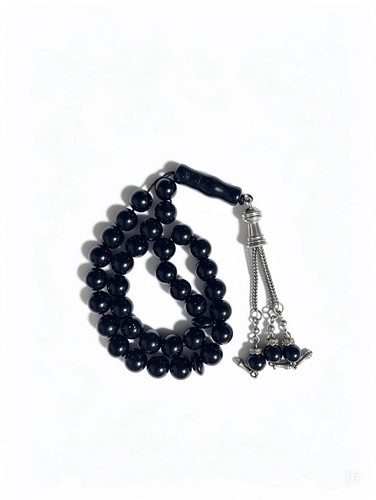 Black onyx aqeeq - black,