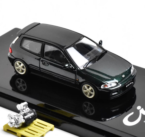 Green civic eg6 - hj,