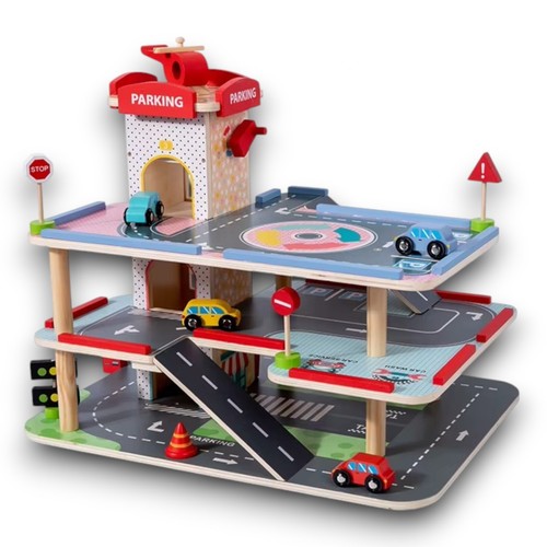 Wooden storey garage - storey,