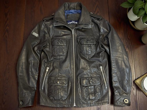 Superdry vintage real leather - superdry,