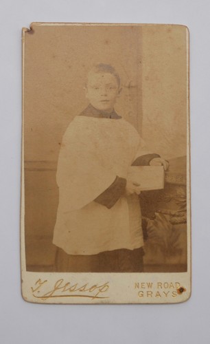 Cdv victorian boy in - cdv, of