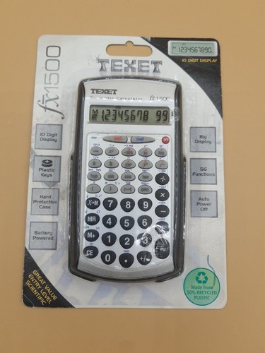 Fx1500 texet scientific - fx1500,
