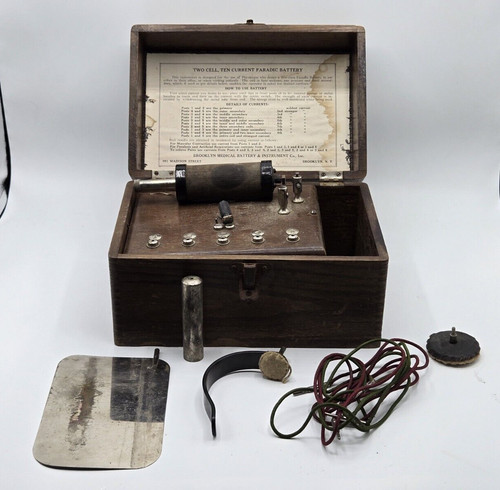 Antique two cell faradic - antique,