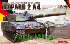 Meng Model 1/35 Leopard MBT 2 A4 German Main Battle Tank