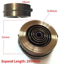 Antique Clock Main Spring 19 x 0.44 x 2200mm/2950mm Replacement Repair Part Tool