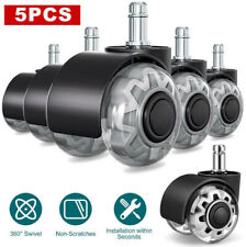 5pcs Office Chair Wheels Replacement Rotatable Casters For Home Universal wheel
