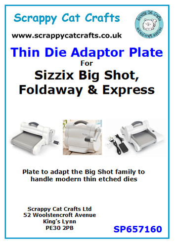 Sizzix big shot thin die - sizzix,