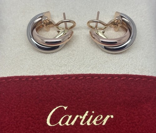 Cartier trinity earrings - cartier,