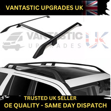 FOR LAND ROVER FREELANDER 2 ROOF RACK BAR RAILS BLACK (2006-2014) NEW OEM STYLE