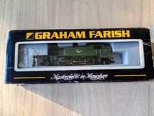 Graham Farish 371-977 N Gauge 61XX  Prairie Tank BR Green 5153 Late Crest 