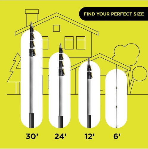 Docazoo telescopic pole - 30’,