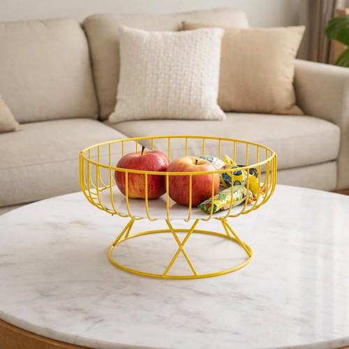 Wire fruit basket - basket, with