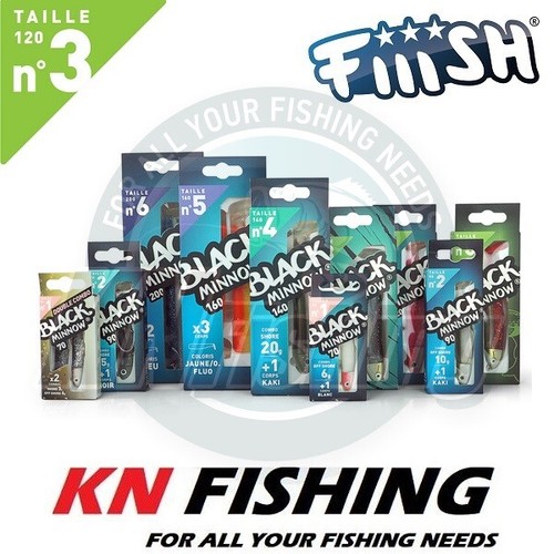 Fiiish black minnow 120mm - fiiish, no.3