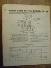Philco  Model 290  Valve /
