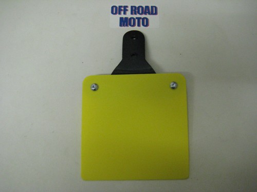 Trials bike rear - bike, plate