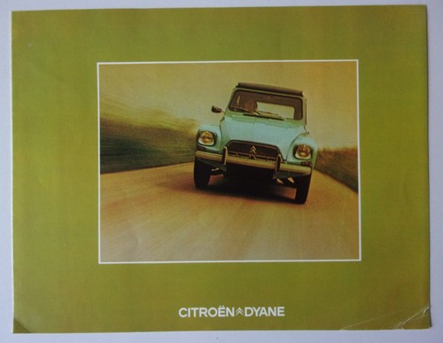 Citroen dyane 6 orig 1973 - orig,