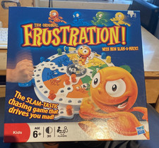 FRUSTRATION BOARD GAME , HASBRO GAMES , AS PHOTO BOXED CHECKED COMPLETE