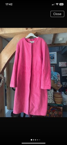 Boden pink mohair coat - boden,