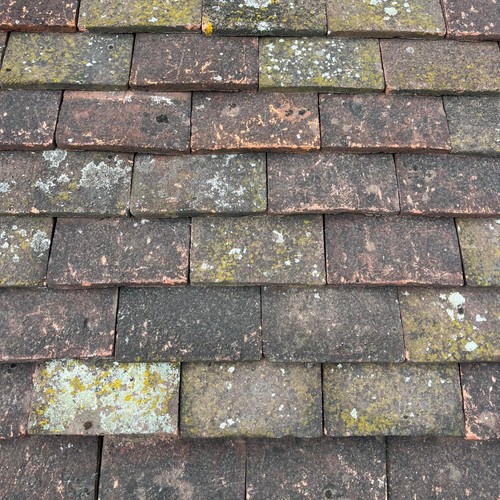 Reclaimed handmade clay roof - clay,