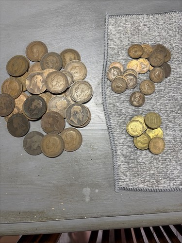 Joblot coins from - gb, 1895
