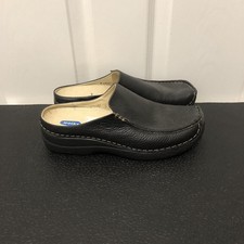 Wolky Seamy Slide Black