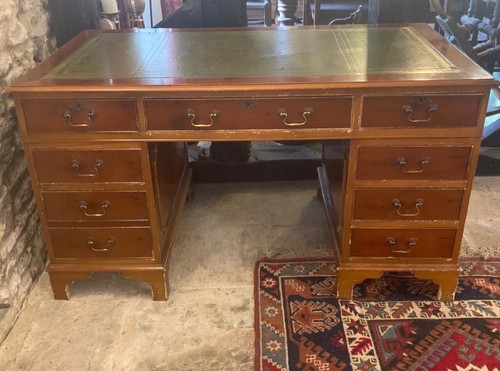 Mahogany writing desk - writing, and