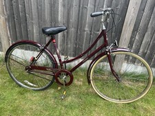 Vintage Retro Ladies Bike - Raleigh Cameo In Maroon