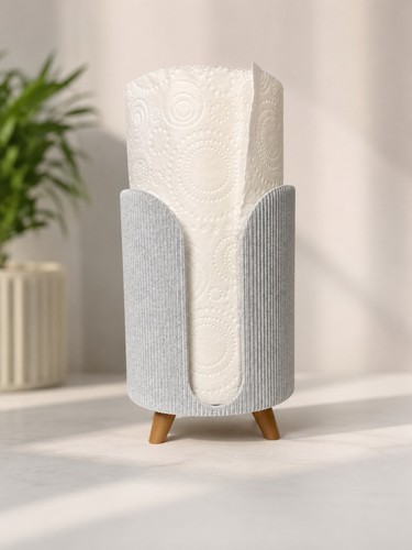 Printed paper towel holder - 3d,